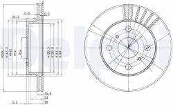 DELPHI Disc frana DELPHI BG3173 (BG3173)