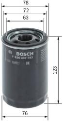 Bosch Filtru ulei BOSCH F 026 407 393 (F 026 407 393) - automobilus