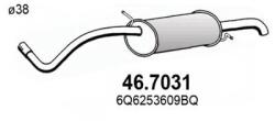 ASSO Toba esapament finala ASSO 46.7031 (46.7031)