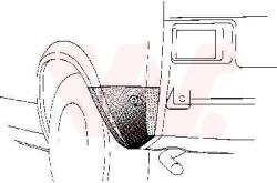 VAN WEZEL Panou lateral VAN WEZEL 5810134 (5810134)