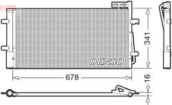 DENSO Condensator, climatizare DENSO DCN02035 (DCN02035)