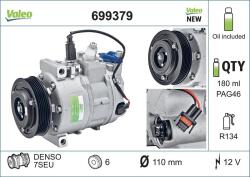VALEO Compresor, climatizare VALEO CORE-FLEX 699379 (699379)
