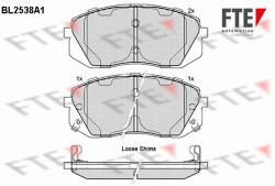 FTE set placute frana, frana disc FTE 9010790 (9010790)