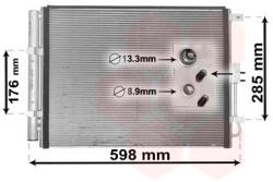 VAN WEZEL Condensator, climatizare VAN WEZEL *** IR PLUS *** 82005373 (82005373)