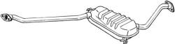 BOSAL Toba esapamet intermediara BOSAL 284-837 (284-837)