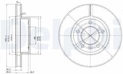 DELPHI Disc frana DELPHI BG2613 (BG2613)