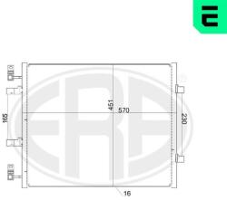 ERA Condensator, climatizare ERA 667156 (667156)