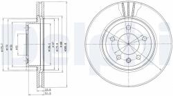 DELPHI Disc frana DELPHI BG2908 (BG2908) - automobilus