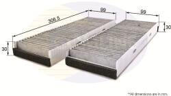 COMLINE Filtru, aer habitaclu COMLINE EKF164A (EKF164A)