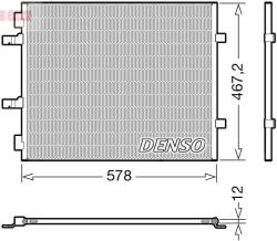 DENSO Condensator, climatizare DENSO DCN20042 (DCN20042)