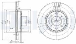 DELPHI Disc frana DELPHI BG2619 (BG2619)
