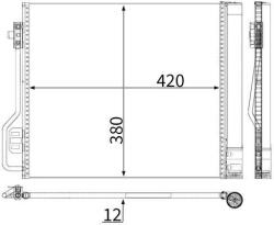 MAHLE Condensator, climatizare MAHLE BEHR *** PREMIUM LINE *** AC 488 000P (AC 488 000P)