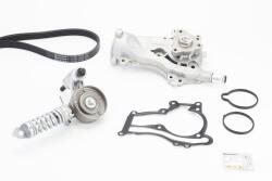 CONTITECH Pompa apa + Set curea transmisie cu caneluri CONTITECH 5PK1334WP1 (5PK1334WP1)
