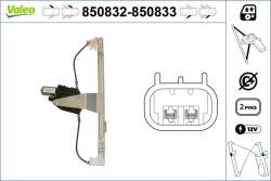 VALEO Mecanism actionare geam VALEO 850833 (850833) - automobilus