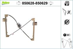 VALEO Mecanism actionare geam VALEO 850628 (850628)