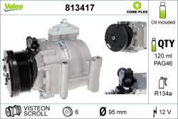 VALEO Compresor, climatizare VALEO CORE-FLEX 813417 (813417)