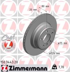 ZIMMERMANN Disc frana ZIMMERMANN COAT Z 150.3443. 20 (150.3443.20)