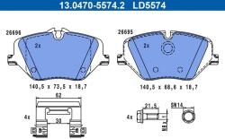 ATE set placute frana, frana disc ATE Ceramic 13.0470-5574.2 (13.0470-5574.2)