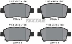 TEXTAR set placute frana, frana disc TEXTAR 2390401 (2390401)