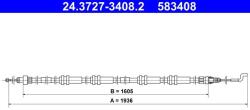 ATE Cablu, frana de parcare ATE 24.3727-3408.2 (24.3727-3408.2)