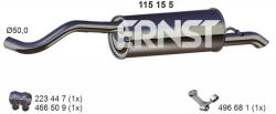 ERNST Toba esapament finala ERNST 115155 (115155)