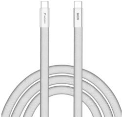 Verbatim Cablu de date Verbatim SoftTouch 30277, USB-C male - USB-C male, 1.2 m, White (30277)