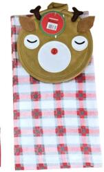 Heinner Set 2 piese bucatarie: suport vase, prosop Deer (HR-2SET-XDER) - evelise Prosop