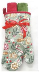 Heinner Set manusa bucatarie 3 piese Craciun Green (HR-3KS-XMASG) - evelise Prosop