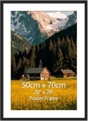 EYMPEU Fali poszterkeret 50 x 70 cm 1 db képkeret, fekete, irodába és otthonra