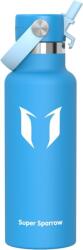 Super Sparrow FlipFlow rozsdamentes acél sportkulacs szívószállal - 500 ml