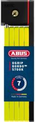 ABUS Bordo uGrip 5700K SH összecsukható kerékpárzár tartóval - világoszöld - 80 cm