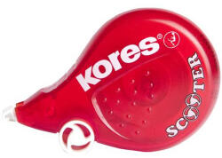 Kores Hibajavító roller, 4, 2 mm x 8 m, KORES "Scooter", piros