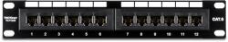 TRENDnet Patch Panel 12 porturi RJ45 UTP 10', Cat6 - TRENDnet TC-P12C6 (TC-P12C6)