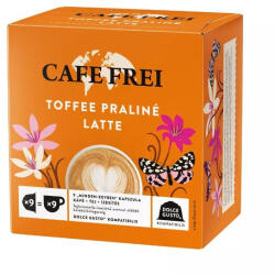 Cafe Frei Kávékapszula, Dolce Gusto kompatibilis, Cafe Frei Toffee Praliné Latte 9db kapszula (400105) - mystock