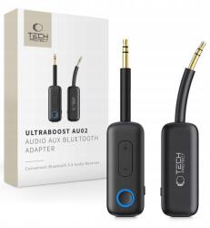 Tech-Protect Ultraboost AU02 Audio Adapter Aux Bluetooth 5.4 Fekete (5906302339815)