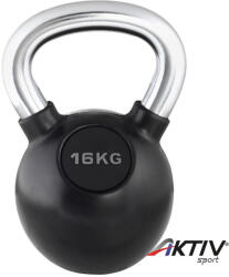 Trendy Sport Kettlebell Trendy fekete-króm 16 kg (6416) - aktivsport