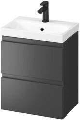 Cersanit Moduo - Dulap de lavoar, 57x50x35cm, 2 sertare, antracit S590-087 (S590-087)
