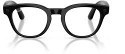 Ray-Ban Meta Scriber Optics Universal Fit - Shiny Black - Demo Lens (RW7002 2000 49) - pcone