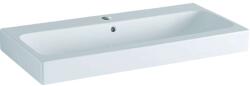 Geberit iCon - Mosdókagyló 600x485 mm, túlfolyóval, csapfurattal, KeraTect, fehér 124060600 (124060600)