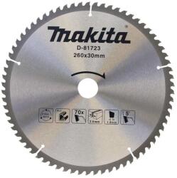 Makita D-81723 TCT Körfűrészlap alumíniumhoz 260 x 30 mm 70 Z =old D-73003 (D-81723)