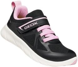 GEOX J Foot-Run Girl WR gyerek tornacipő Cipőméret (EU): 31 / fekete/rózsaszín