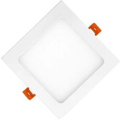Well négyzet alakú beépíthető LED spot lámpa, 18W, 1260 lm, semleges fehér fény (4000K), IP20, 224x224mm, G energiaosztály (LEDPSN-2218-SMOOTH-WL)