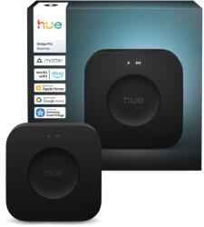 Philips Hue Consola bridge Philips Hue PRO, Zigbee, kompatibilis Apple HomeKit, Amazon Alexa, Google Assistant, Wi-Fi, LAN, Matter, Fekete (929003582607)