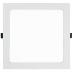 Lightex LED hold Lightex műanyag 220V, 6W, fehér, CW, 6000K, 420lm, 120x120mm/vágás 95x95mm (305AL0003223)