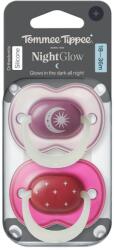 Tommee Tippee Night, szilikon cumi, 18-36 m, 2 darab