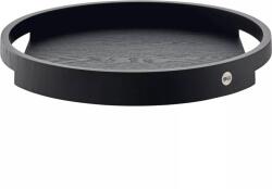 AdHoc Fa szervírozó tálca Aura 40 cm, fekete