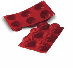 Silikomart Szilikon sütőforma Rose N. 6