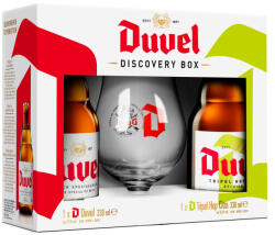  Duvel 2*0.33l Discovery Pack (Duvel, Duvel Triple Hop) + pohár drs