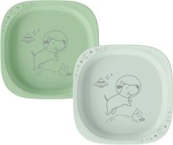 Nip Nature Line Green, 4 hó+, 2 db