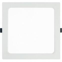 Lightex Moon LED műanyag 220V, 6W, ÉNy, 4000K, 420lm, 120x120mm/vágás 95x95mm, Fehér (305AL0003222)